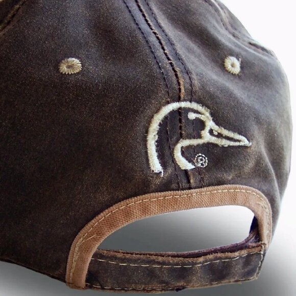 Ducks Unlimited Embroidered Patch Distressed Style Cap Hat - NEW Fast Ship - Picture 2 of 4